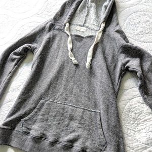 Ocean Drive heathered grey hoodie size S